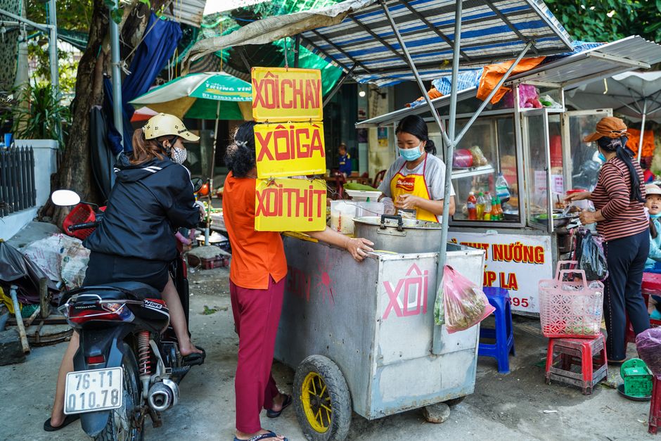 Bánh tráng cuốn thịt heo Đà Nẵng